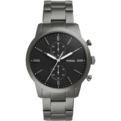 Fossil Men's FS5349 44mm Townsman Analog Display Quartz Grey Watch