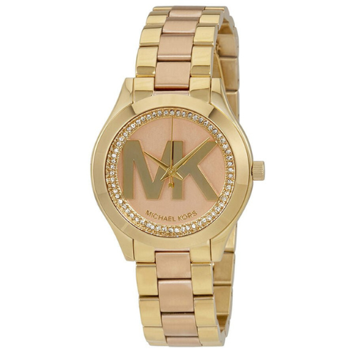 Michael Kors MK3650 Montre Femme Cadran Rose Slim Runway