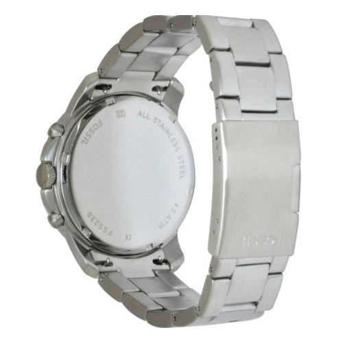 Fossil Grant Watch for Men - Analog Stainless Steel Band - FS5238