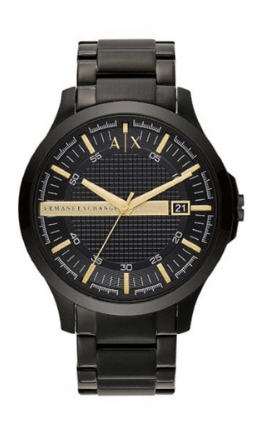 Armani Exchange Hampton Chrono Black Dial Men's Watch -AX2164