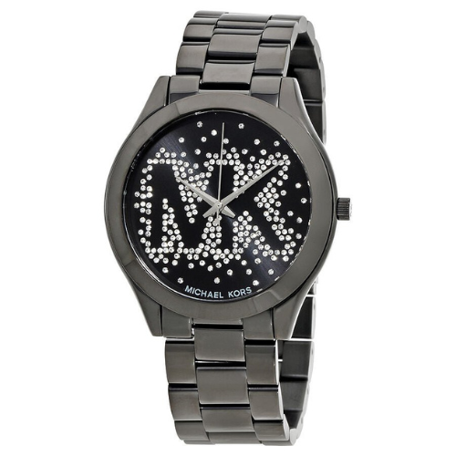 Michael Kors Slim Runway Montre Femme Cadran Noir MK3589