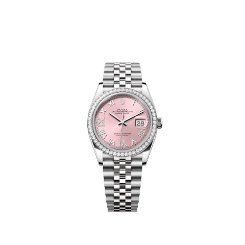 Rolex Pink set with diamonds 126284RBR