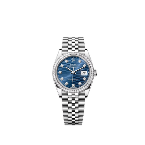 Rolex Oyster Bright blue dial 126284RBR