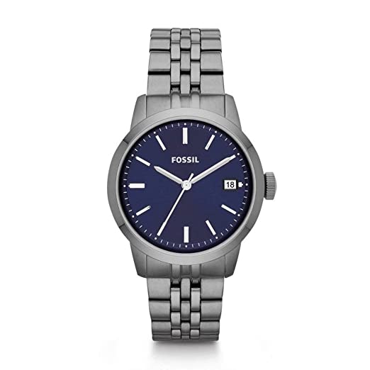Fossil Analog Blue Dial Unisex's Watch-FS4819