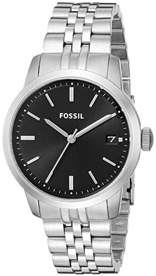 Fossil Analog Black Dial Unisex's Watch-FS4818